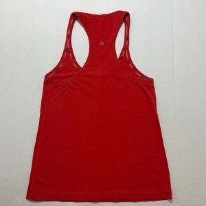 Red Lululemon Athletic Tank Size M (8/10) very GUC